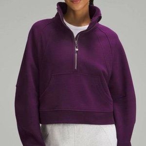 Lululemon scuba Half Zip Funnel Neck